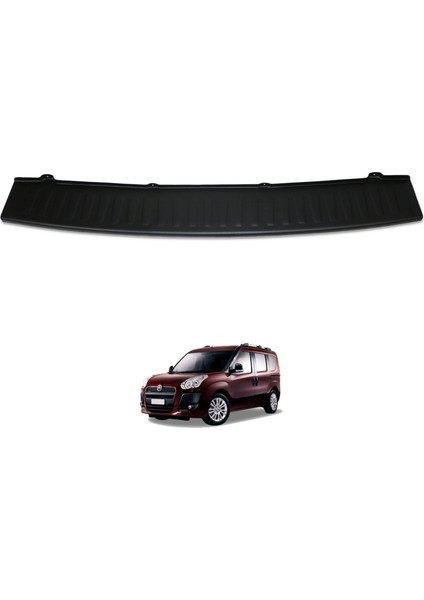 Fiat Doblo Arka Tampon Eşiği - Mat Siyah | 2010-2021 Arası fiyatları