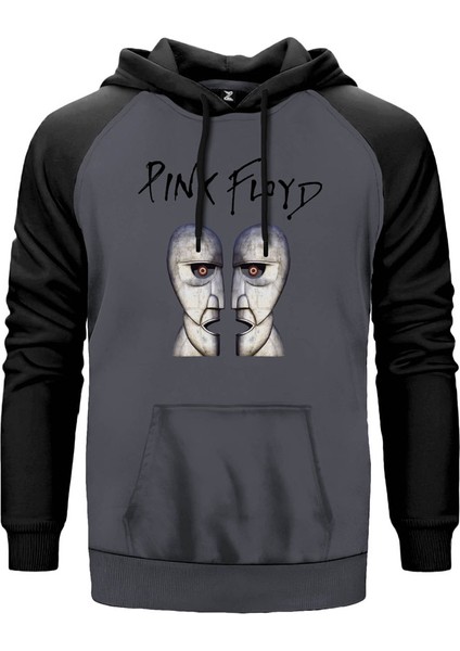 Pink Floyd The Division Bell Gri Renk Reglan Kol Kapşonlu Sweatshirt