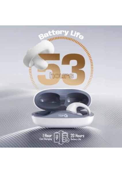 Vox Q4 Ear Clip Lacivert Kulak İçi Bluetooth Küpe Kulaklık