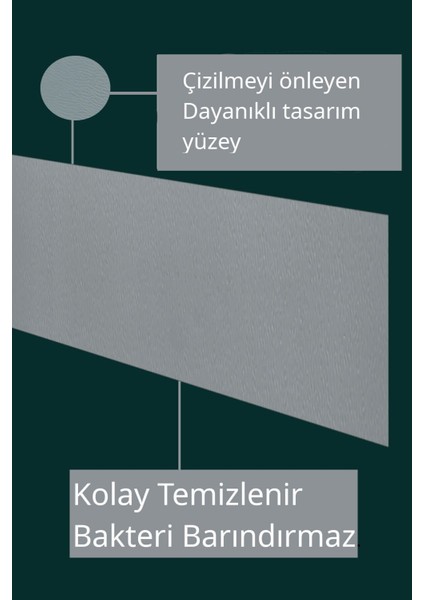 Sandalye Kanepe Arkası Duvar Koruyucu 1 Metre Boyunda 15 cm Genişliğinde ( 1 Paket 3 Adet ) fırsatları