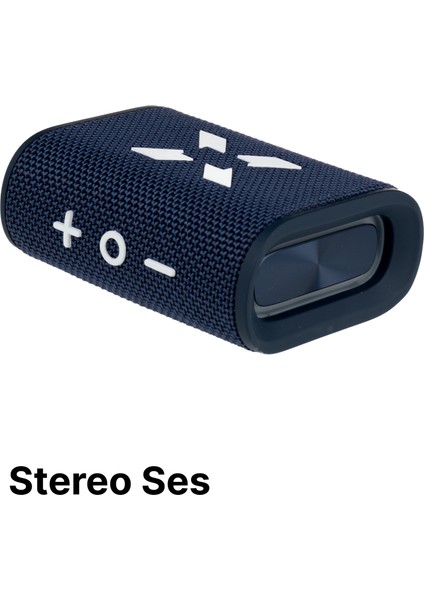 Kablosuz Bluetooth Stereo Hoparlör RGB Işıklı 5W TWS IPX7 Su Geçirmez Ses Bombası X6703