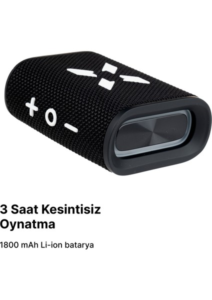 Kablosuz Bluetooth Stereo Hoparlör Rgb Işıklı 5w Tws Ipx7 Ses Bombası X6703 modelleri