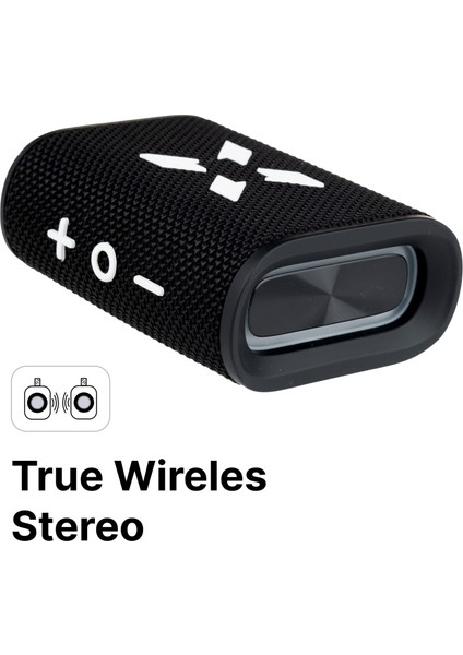 Kablosuz Bluetooth Stereo Hoparlör Rgb Işıklı 5w Tws Ipx7 Ses Bombası X6703 fırsatları