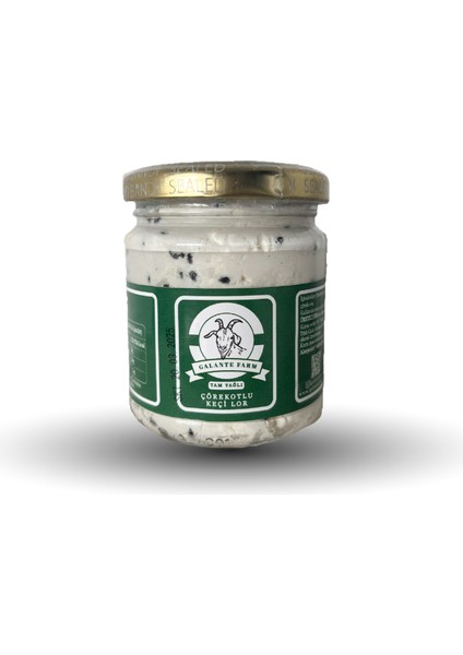 Çörek Otlu Keçi Lor Peyniri (200GR)