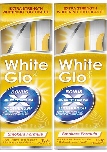 Sigara Lekeleri İçin Beyazlatıcı Diş Macunu 150 g Avantajlı Paket X 2 Adet