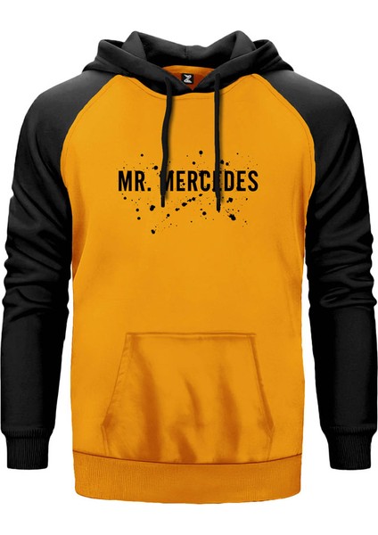 Mr.mercedes Blood Sarı Renk Reglan Kol Kapşonlu Sweatshirt
