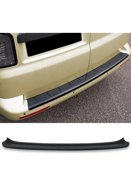 VW Transporter T5 Arka Tampon Eşiği - Piano Siyah | 2003-2014 Arası