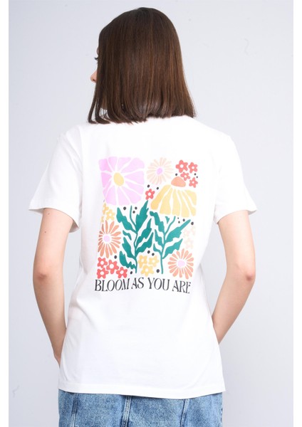 Çetinkaya Fithit 8329 Bayan Bisiklet Yaka 30/1 Penye Süprem Regular T-Shirt Krem fırsatları