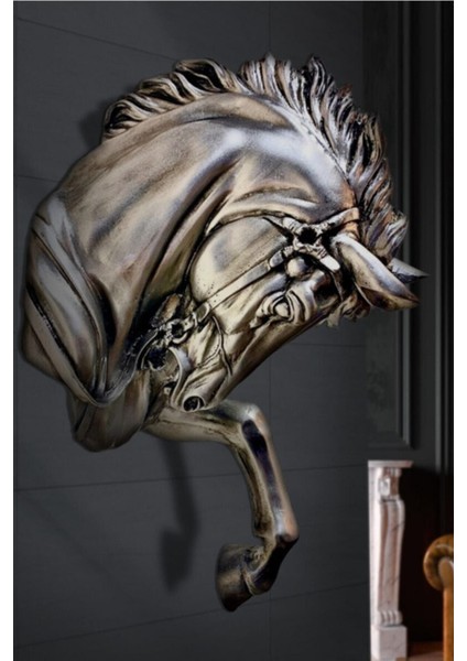 Brew Duvar At Heykel Gümüş Eskitme