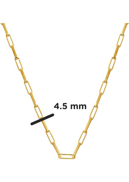 Force 14 Ayar Altın Zincir 50 cm modelleri