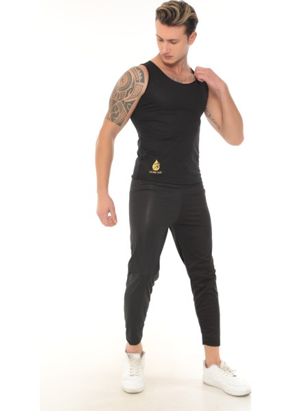 Sauna Suit Erkek Termal Takım Atletli Model Termal Içlik