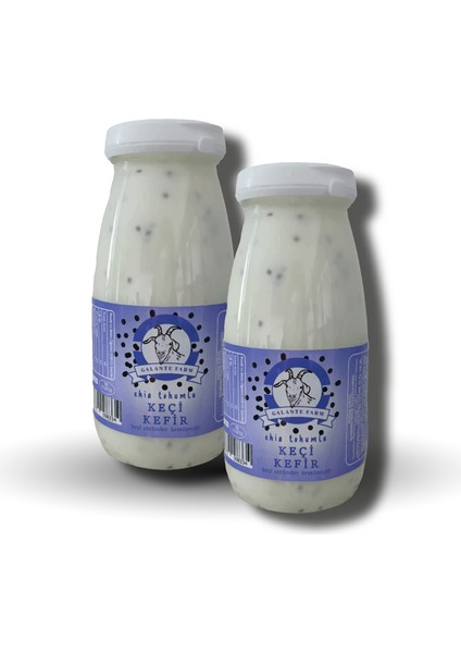 Keçi Kefir Chia Tohumlu 250ML*2 Adet