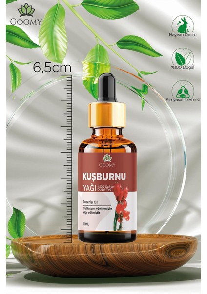 Kuşburnu Çiçeği Yağı Soğuk Sıkım %100 Doğal Bitkisel Sabit Yağ Rosehip Oil 10ML modelleri