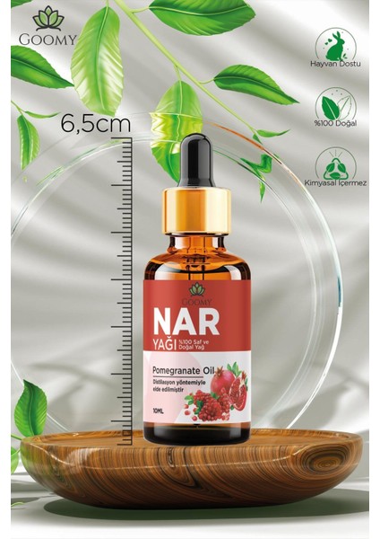 Nar Çekirdeği Yağı Soğuk Sıkım 10 ml %100 Saf ve Doğal Pomegranate Carrier Oil modelleri