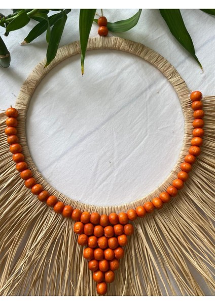 El Yapımı Rafya Duvar Süsü Duvar Aynası indirimleri