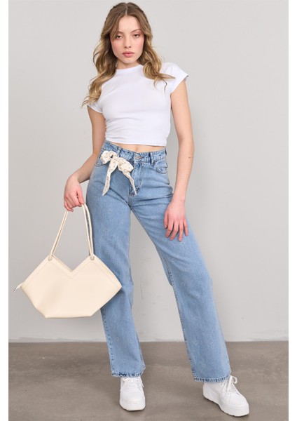 Çetinkaya Fithit 3266 Bayan Bisiklet Yaka 30/1 Compact Penye Süprem Crop T-Shirt Beyaz fiyatları