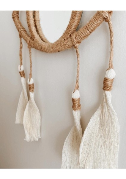 Duvar Dekorasyonu/ Kapı Süsü / Jüt Balkon Süsü / Göz Ayna fırsatları