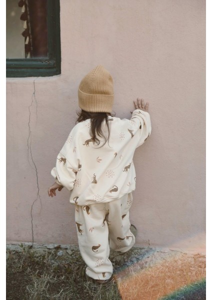 Leopar Baskılı Eşofman Takımı modelleri