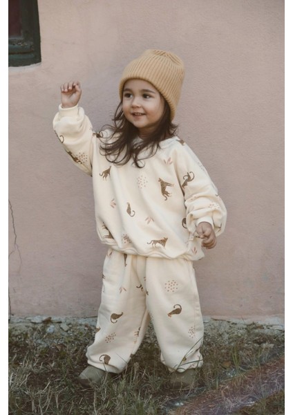 Leopar Baskılı Eşofman Takımı indirimleri