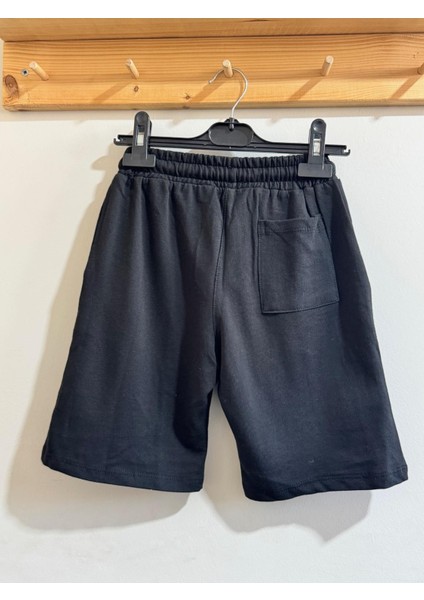Erkek Çocuk Bermuda Şort Siyah fiyatları