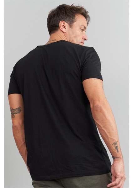 Çetinkaya Mentality Siyah Tshirt