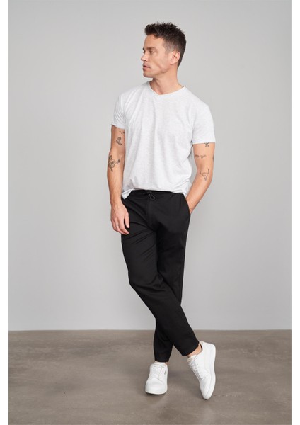 Mentality 2772V V Yaka Kar Melanj T-Shirt fiyatları
