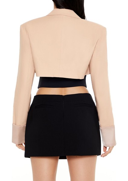 F21 Boxy Crop Blazer Ceket
