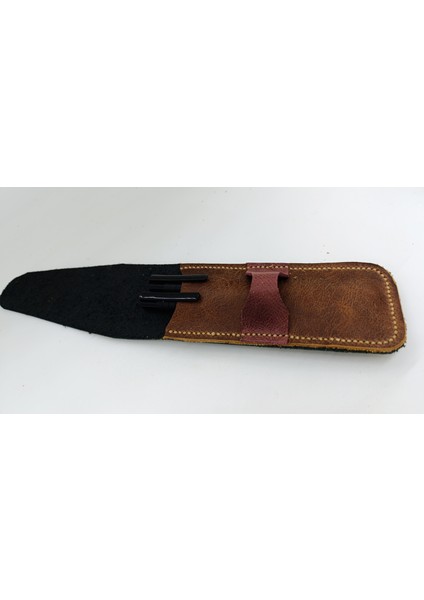 Crazy Hors Hakiki Deri El Emeği Özel Kalemleriniz Için Kalemlik Kalem Kutu 27 cm 6 cm Tra3 fırsatları