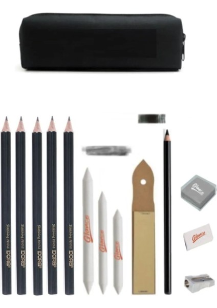 Idora Sketch Dereceli Kurşun Kalem 14 Parça Eskiz Set