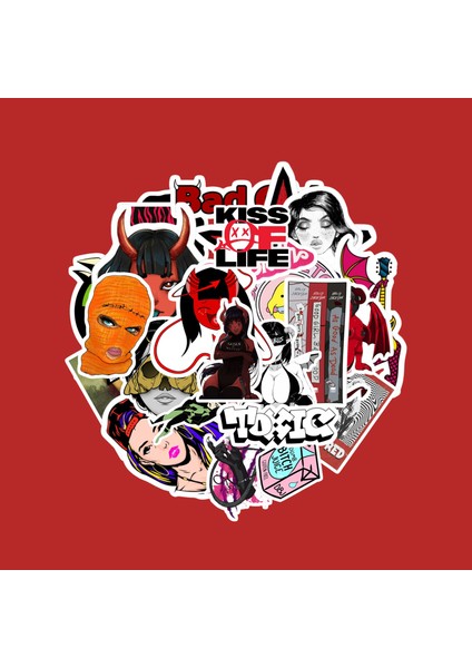 Bad Girl Sticker Paketi -Bullet Journal - Ajanda - Planner - Defter - Laptop Etiket Çıkartma Çok Renkli 10 x 15 Paket Boyutu 3 x 5 cm Stickerlar Paket Içeriği 25 Adet Dadi Ramba Sticker fiyatları