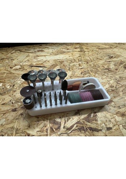 Dremel Bits Organizer Tek Ebat