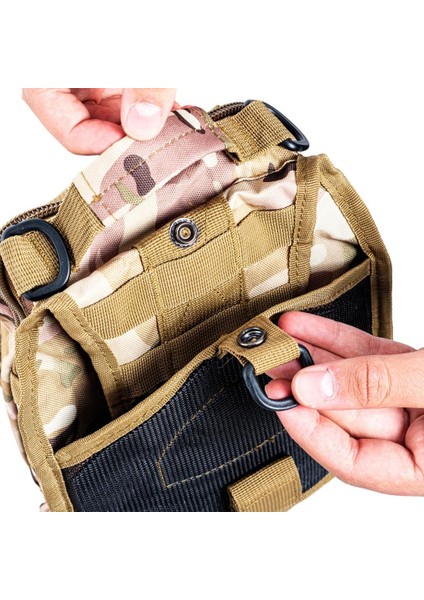 Çapraz Göğüs Askılı Tactical Çanta Kamuflaj
