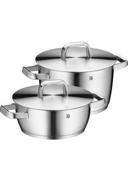 Iconic İndüksiyon Tabanlı 2 Parça Çelik Tencere Seti