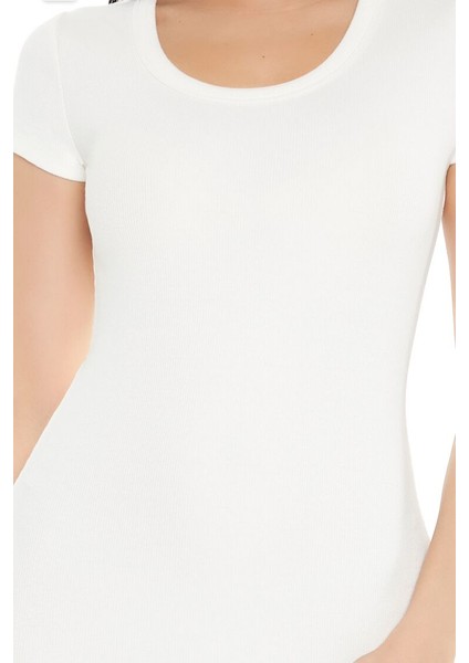 F21 Bodycon Maxi Tişört Elbise