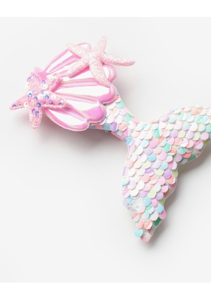 Ekru Pullu Deniz Kızı Kız Çocuk Klips Toka fiyatları