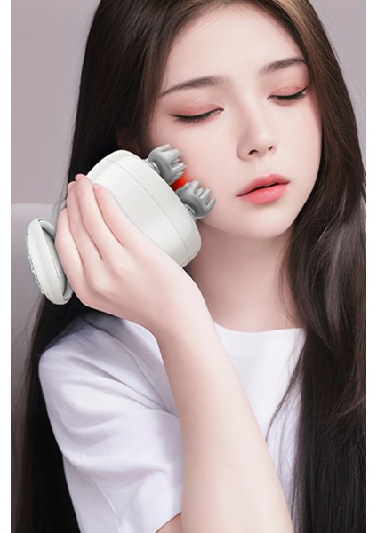 Ipx7 Kablosuz Şarjlı Fonksiyonel Su Geçirmez Baş Kafa Bölgesi Derisi Masaj Aleti MG12 modelleri