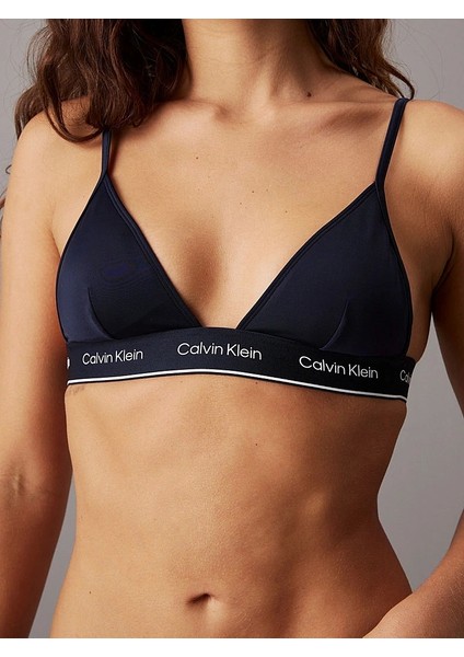 Kadın Üçgen Logolu Bikini Üstü