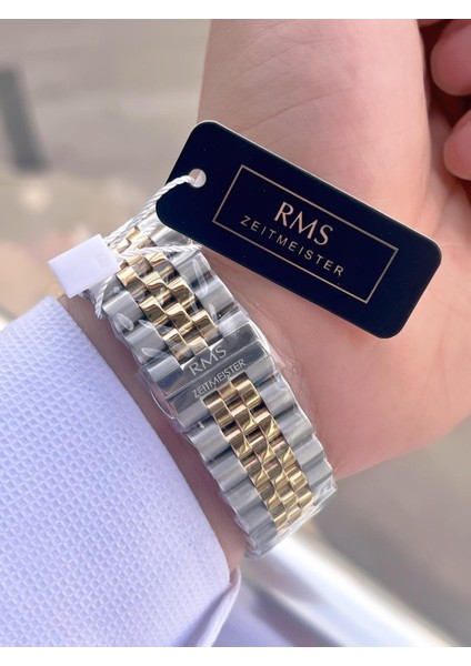 Rms Romanson Swiss Made Mekanizma Çelik Kasa ve Kordon 5ATM 2yıl Garantili Erkek Kol Saati AG1598.08 fırsatları