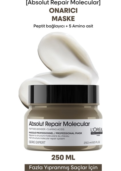 Paris Serie Expert Absolut Repair Molecular Saç Maskesi 250 ml
