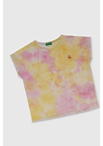 Kız Çocuk Batik Tişört 17077