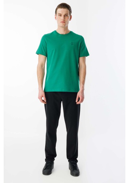 Essentials Erkek Yeşil Tişört (BCT25085-43)