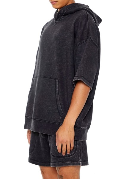 Oversize Kapüşonlu Sweatshirt