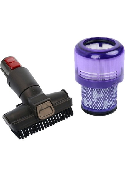Dyson V11 Cordless Dikey Süpürge ile Uyumlu Filtre ve Mobilya Fırçası Seti