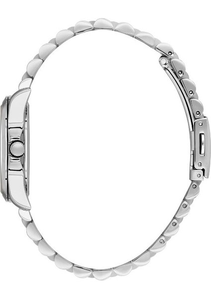 DKE.1.10848-2 Taşlı Tasarım 3 Atm Suya Dayanıklı Metalik Renk Kadın Kol Saati fiyatları