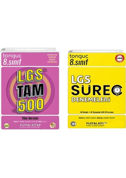 8. Sınıf Lgs Süreç Denemeleri+ Lgs Tam 500 Tüm Dersler