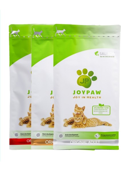 Kısırlaştırılmış Eko Somonlu Kedi Maması 3 Kg
