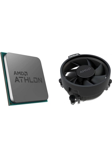 Athlon 3000G 3.5 Ghz Am4 4 MB Cache 35W (Tray) Kutusuz Fanlı Işlemci