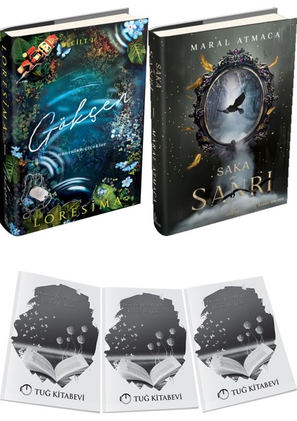 Saka ve Sanrı 1 Ciltli ve Ephesus Yayınları Gökçen 1 Ciltli Loresima 2li Set + Hediyeli