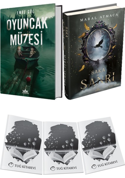Saka ve Sanrı 1 Ciltli ve Guardian Oyuncak Müzesi Ciltli Emre Gül 2li Set + Hediyeli