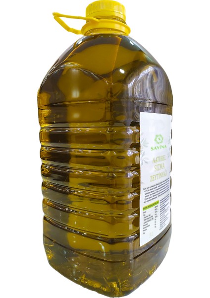 Salatalar ve Mezeler İçin Naturel Sızma Soğuk Sıkım Zeytinyağı 5 Litre